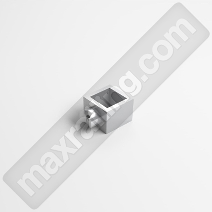 Струнодържач за квадратен профил 14х14мм. Елоксиран алуминий.